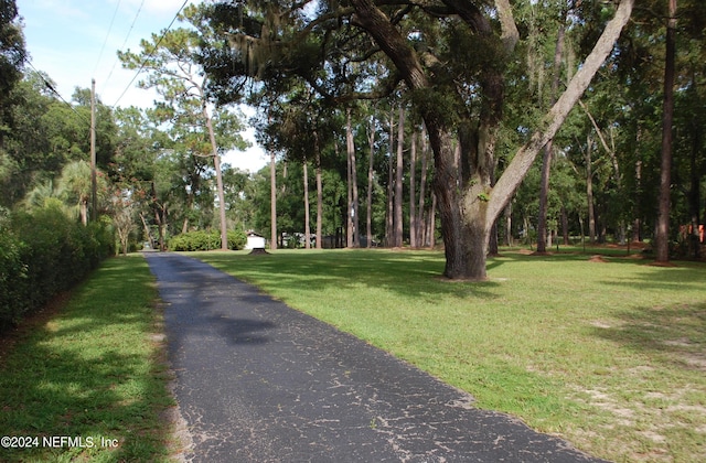 view of road