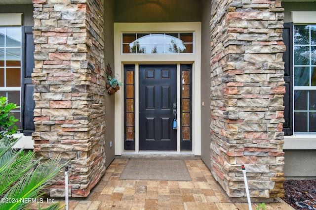 view of entrance to property