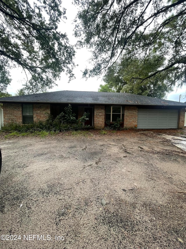 view of ranch-style house