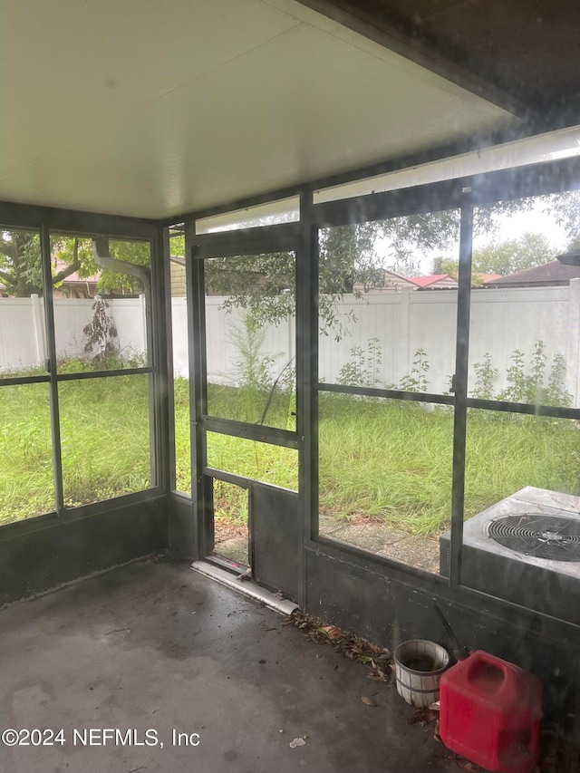 sunroom / solarium featuring a wealth of natural light