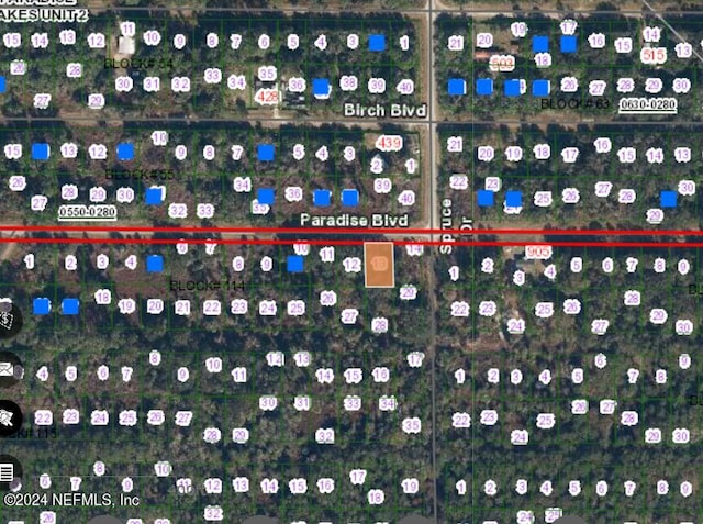 835 Paradise Blvd, Georgetown FL, 32139 land for sale