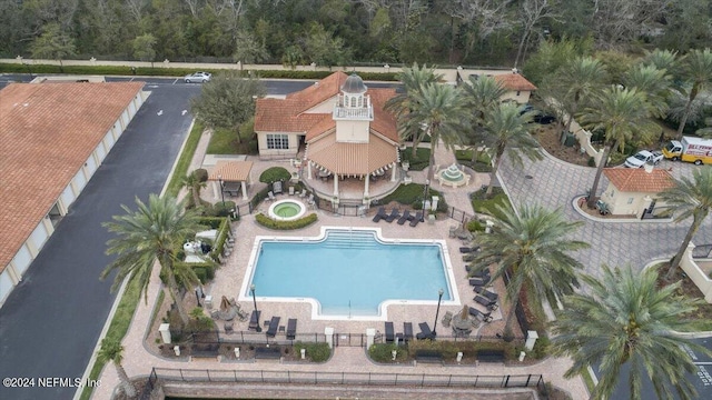 view of swimming pool