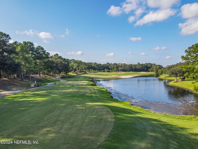 property view of water