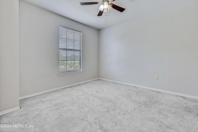 12700 Bartram Park Blvd Unit 124, Jacksonville, FL 32258 - unfurnished room featuring baseboards, carpet, and a ceiling fan