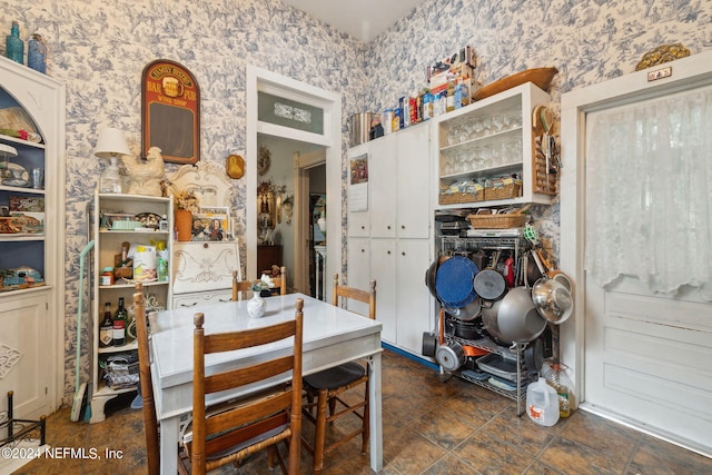 view of dining area