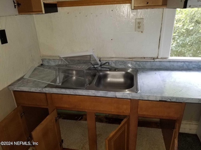 kitchen with sink