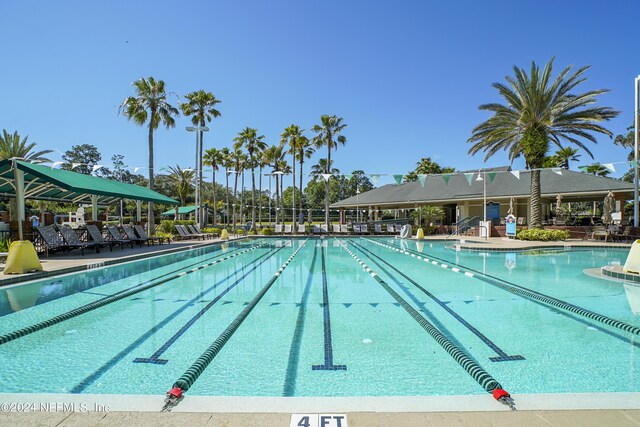 view of pool