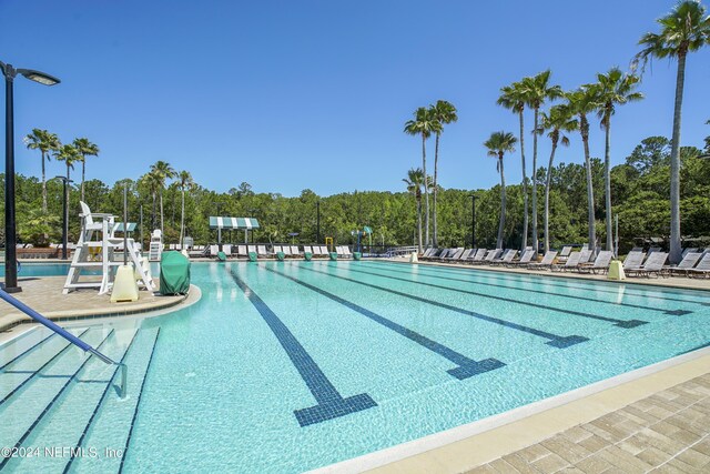 view of swimming pool