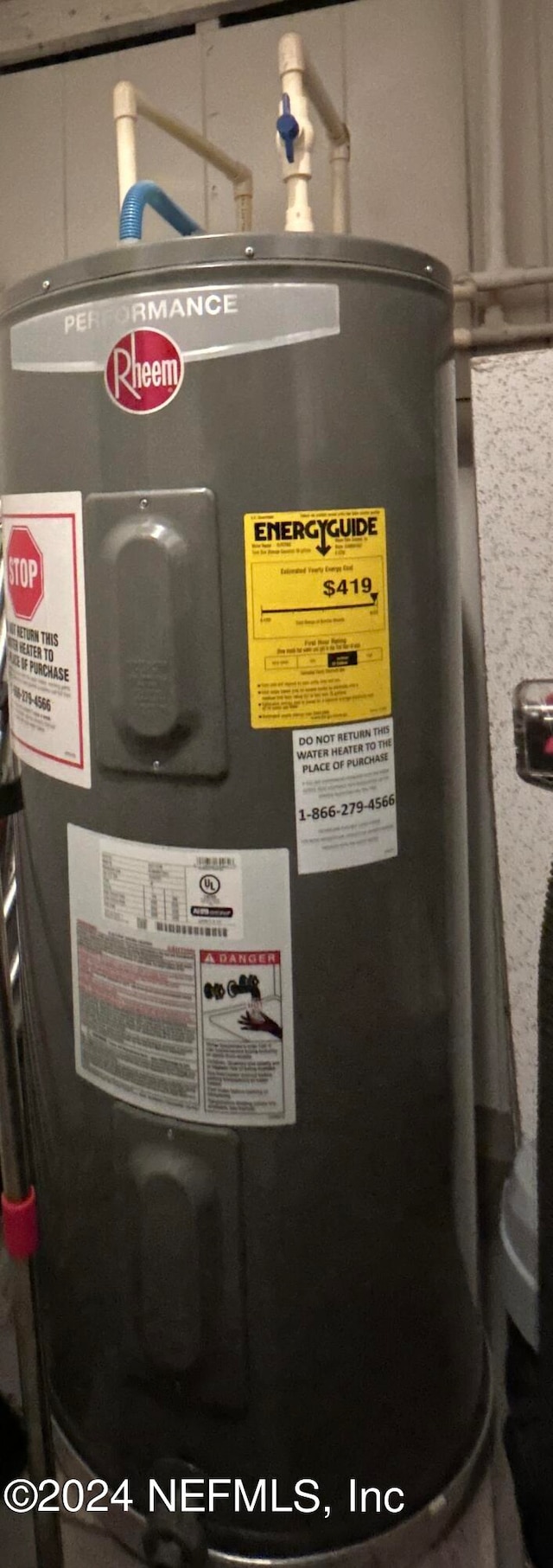 utilities with electric water heater