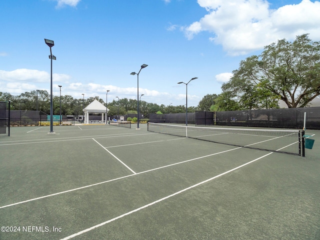 view of sport court