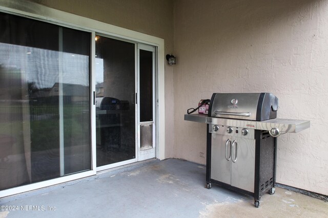 view of patio / terrace featuring area for grilling