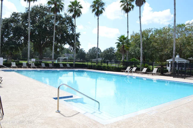 view of swimming pool