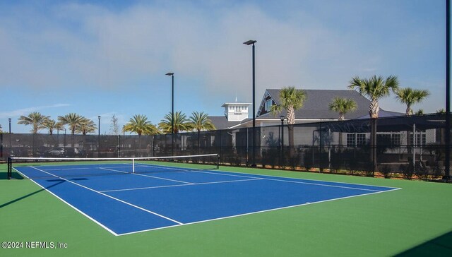 view of sport court