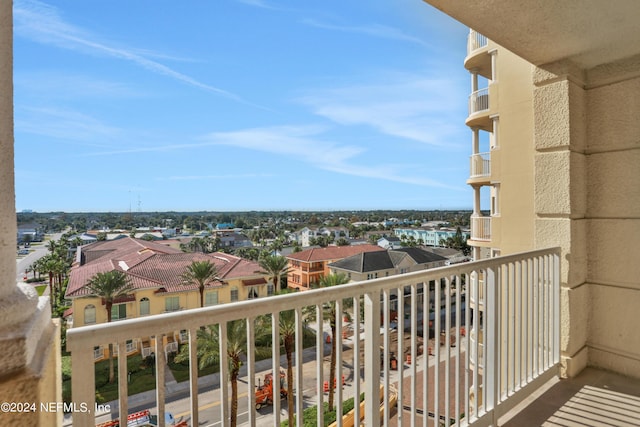 1031 1st St S Unit 504, Jacksonville Beach, FL 32250 - balcony with a residential view
