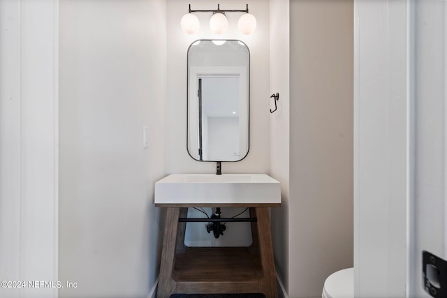 bathroom with toilet