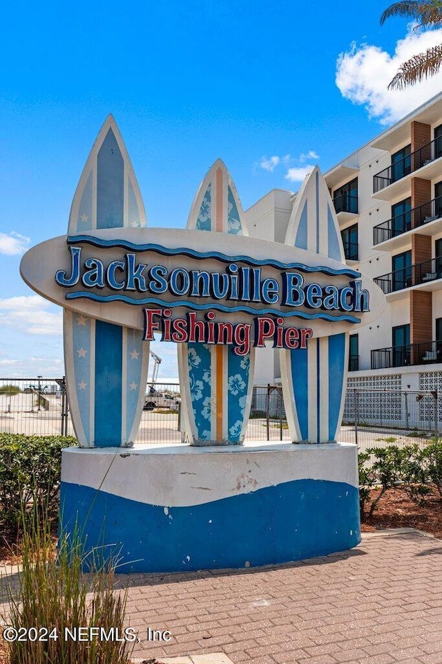 121 12th Ave S, Jacksonville Beach, FL 32250 - view of community / neighborhood sign