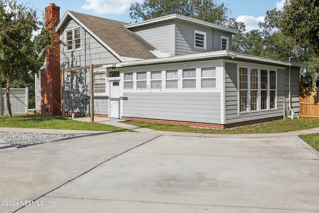 view of back of house