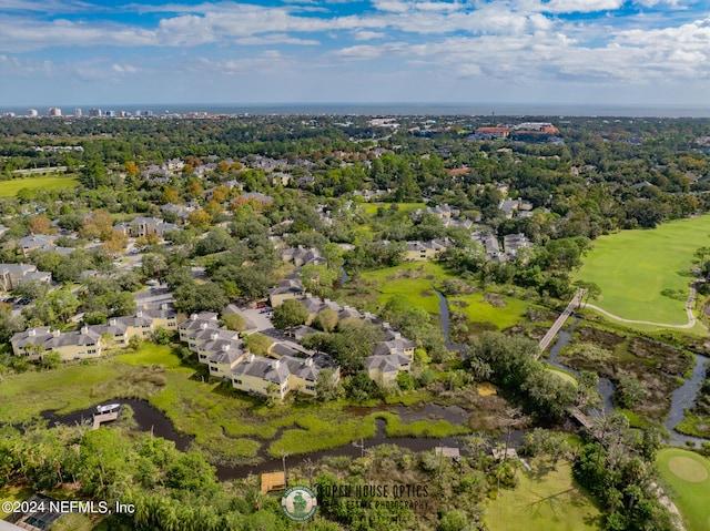 aerial view