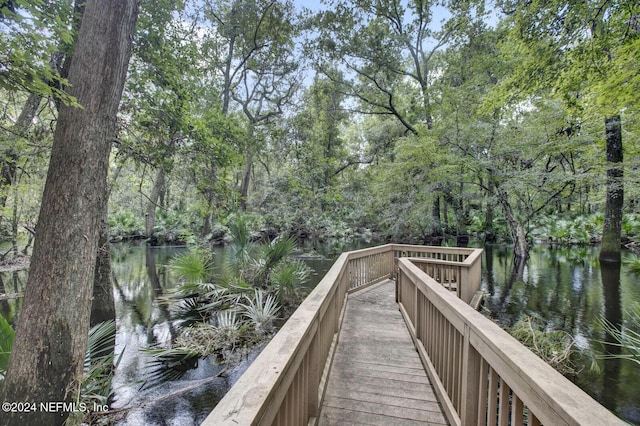 3565 Red Cloud Trl, Saint Augustine, FL 32086 - view of dock with a water view