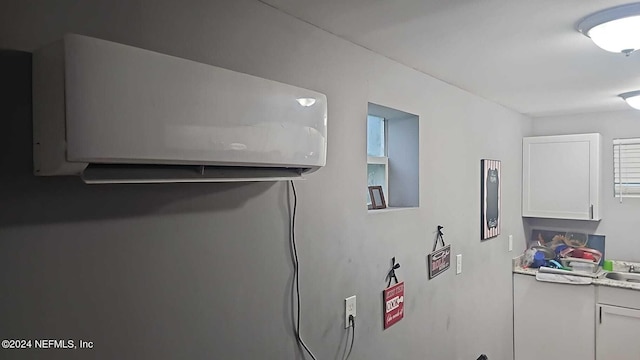 1359 W 22nd St, Jacksonville, FL 32209 - interior details with a sink and an AC wall unit