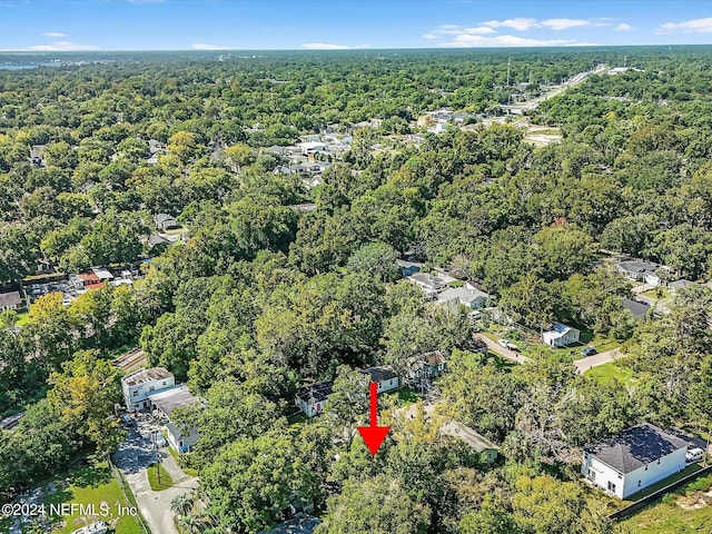 2745 Gilmore St, Jacksonville, FL 32205 - bird's eye view featuring a forest view