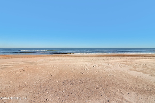 water view featuring a beach view