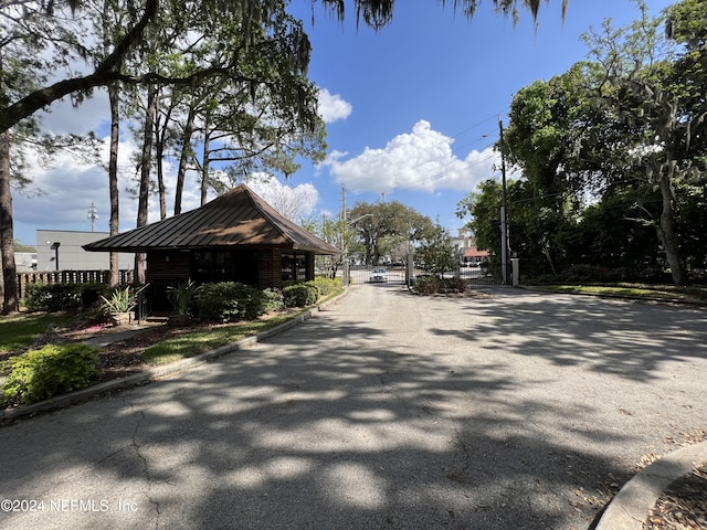 view of road