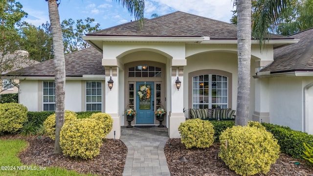 view of property entrance