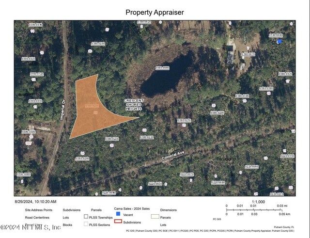 308 Imperial Dr, Crescent City FL, 32112 land for sale