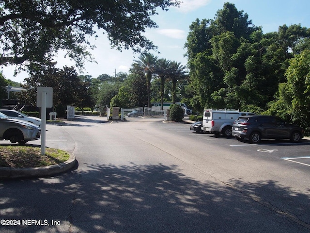 view of road