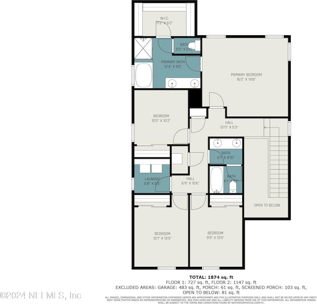 635 Briar View Dr, Orange Park, FL 32065 - view of layout