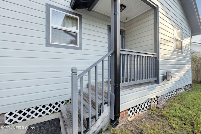 view of property entrance