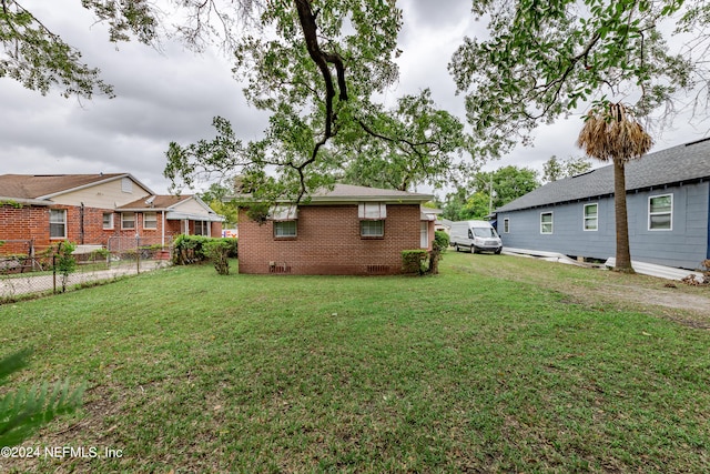 view of yard