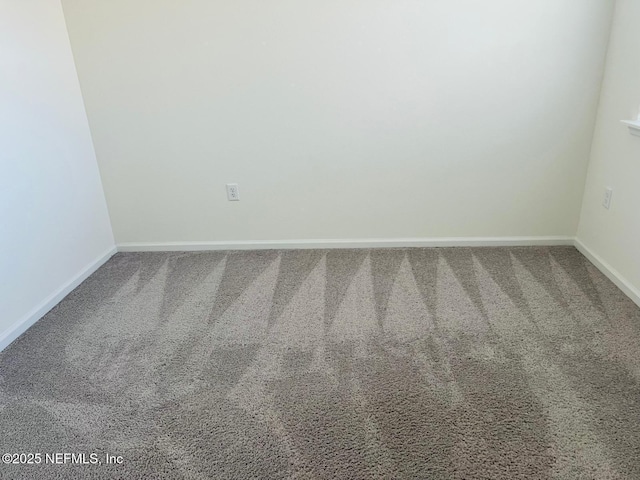 empty room with carpet floors