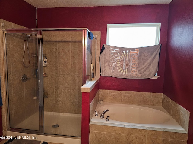 1075 Wetland Ridge Cir, Middleburg, FL 32068 - full bath with a garden tub and a shower stall