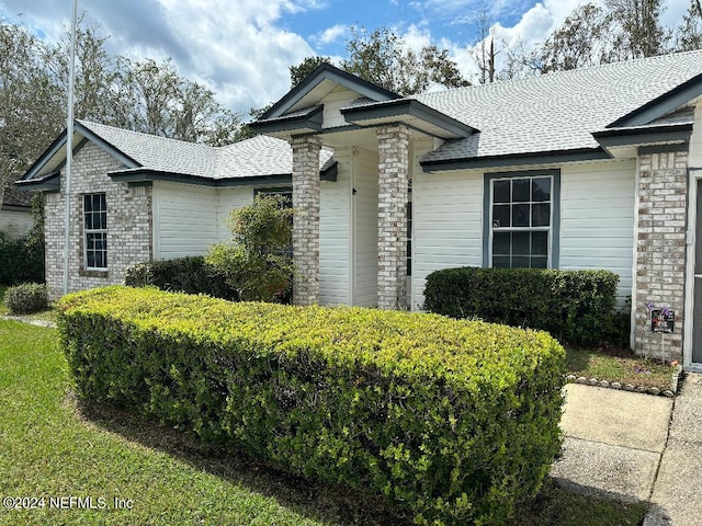 view of ranch-style house