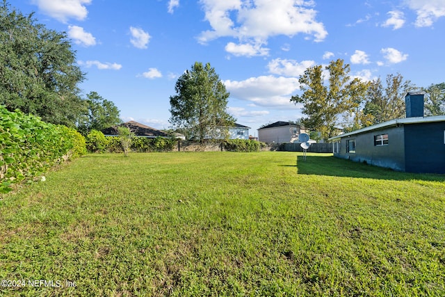 view of yard