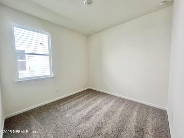 spare room featuring carpet flooring