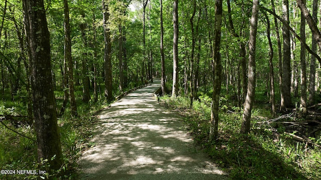 view of road