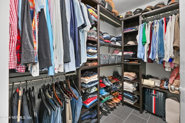 view of spacious closet