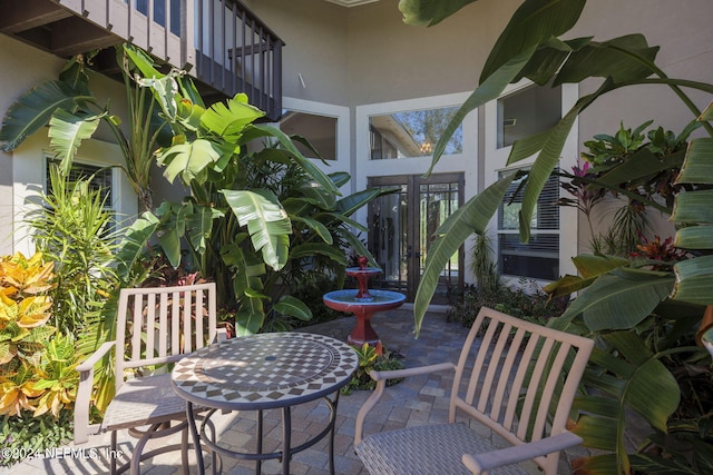 view of patio