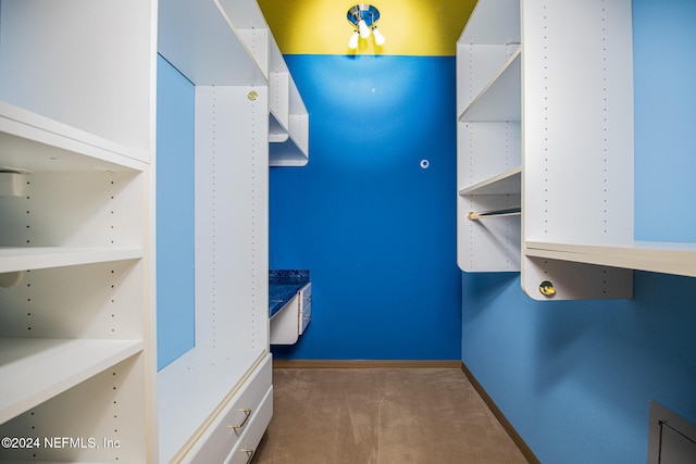 10961 Burnt Mill Rd Unit 421, Jacksonville, FL 32256 - spacious closet featuring carpet flooring