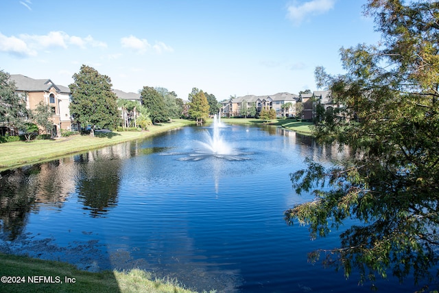 property view of water