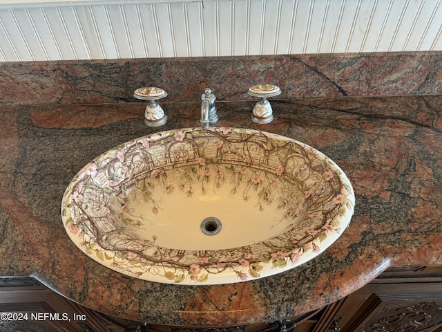 details featuring sink