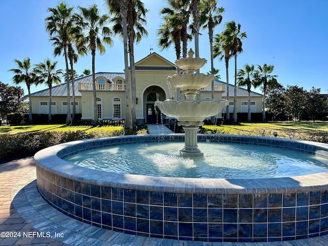 view of pool