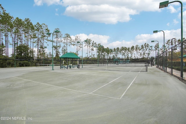 view of sport court