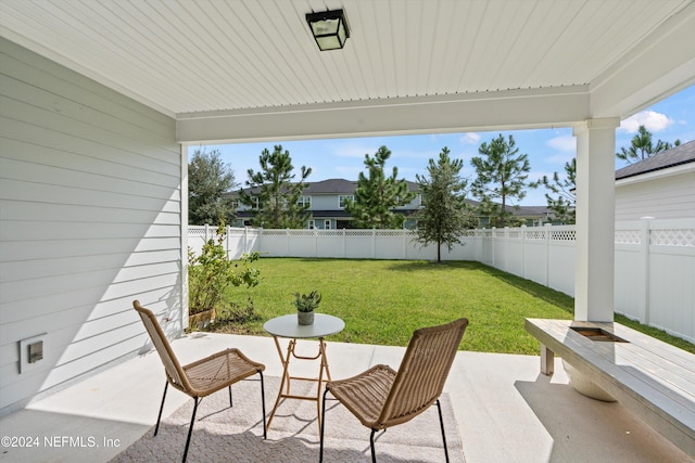 view of patio / terrace