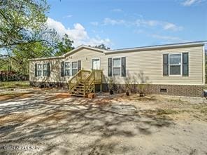 view of manufactured / mobile home