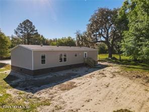 view of back of property