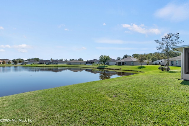 property view of water